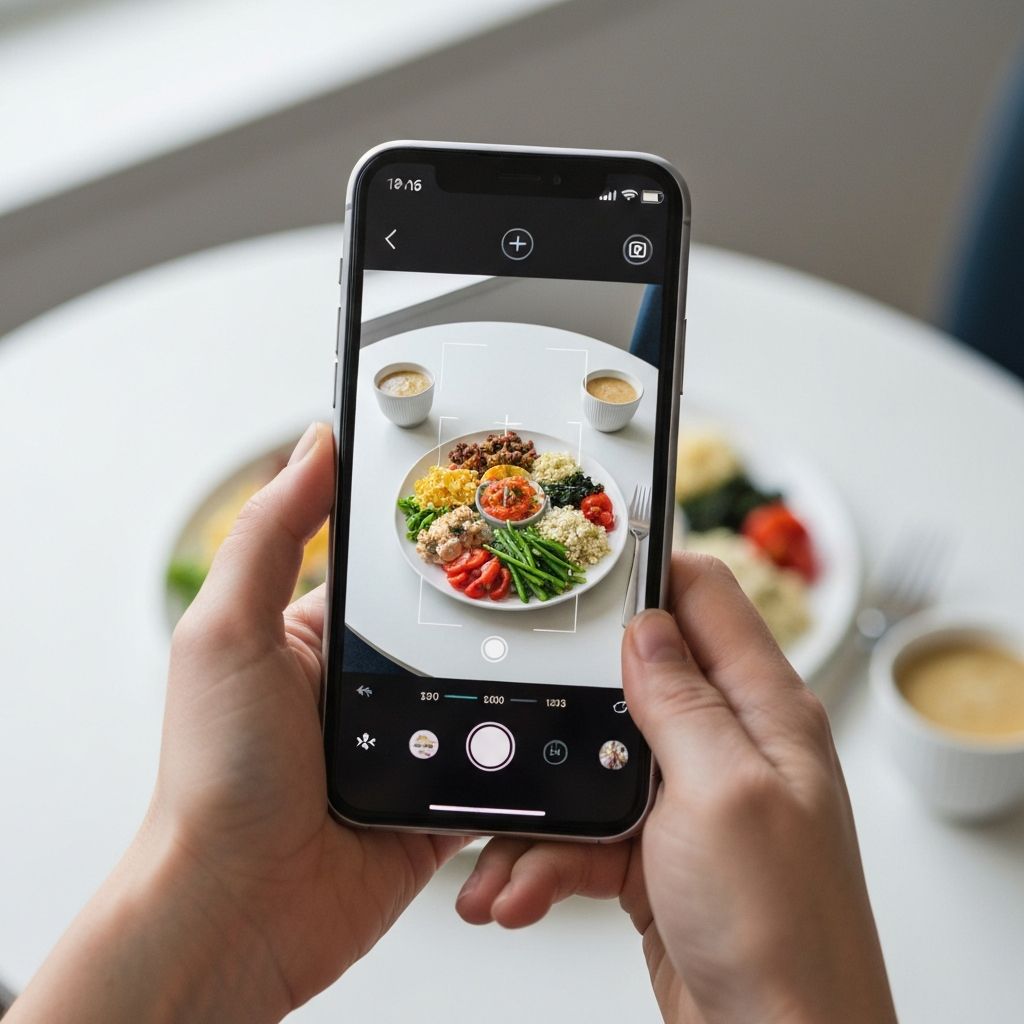 Meal photo for carb estimation